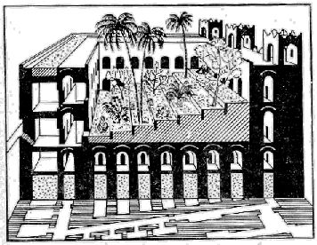 Koldeweyova rekonštrukcia Semiramidiných záhrad