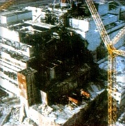 Elektraren po vybuchu 26.4.1986